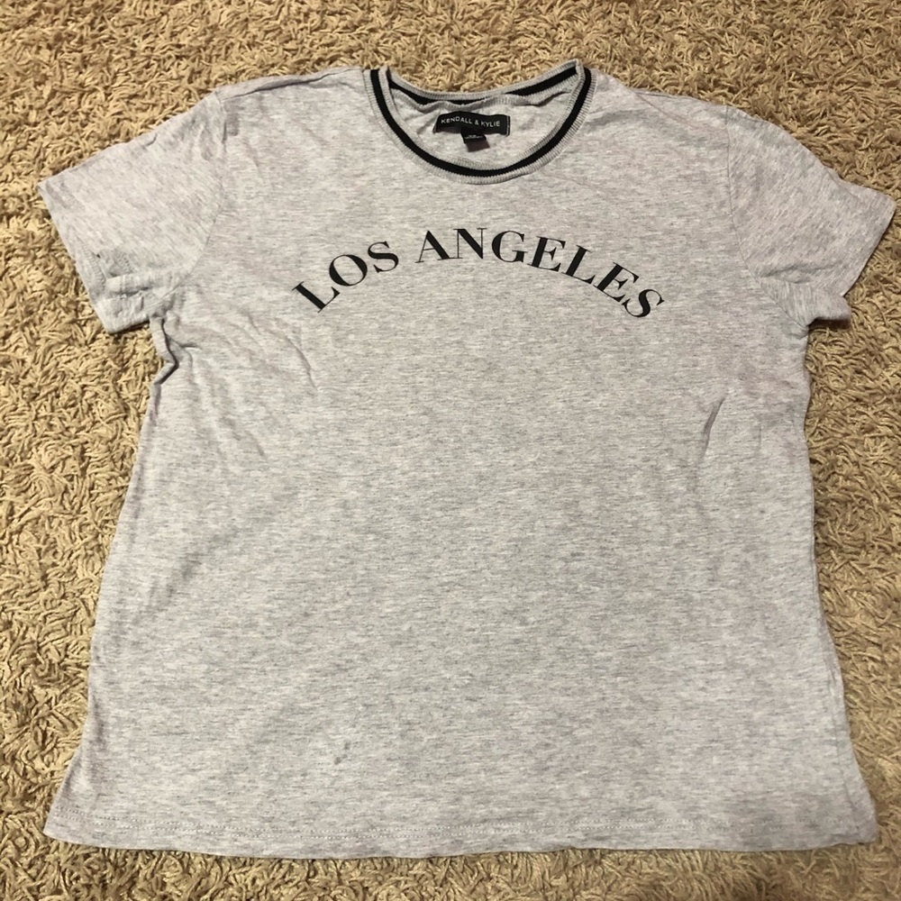 Kendall & Kylie Cropped Shirt